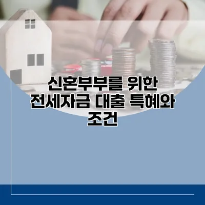 신혼부부를 위한 전세자금 대출 특혜와 조건