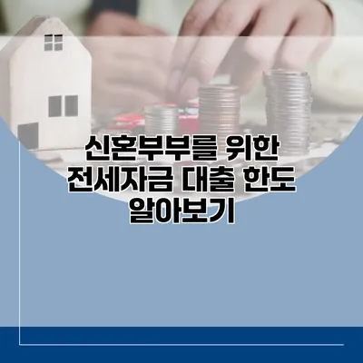 신혼부부를 위한 전세자금 대출 한도 알아보기