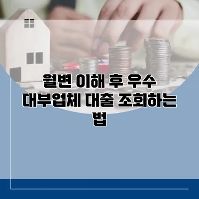 월변 이해 후 우수 대부업체 대출 조회하는 법