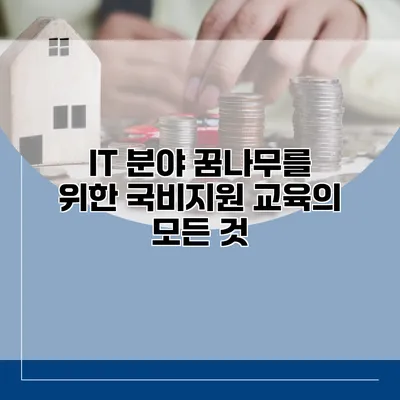IT 분야 꿈나무를 위한 국비지원 교육의 모든 것